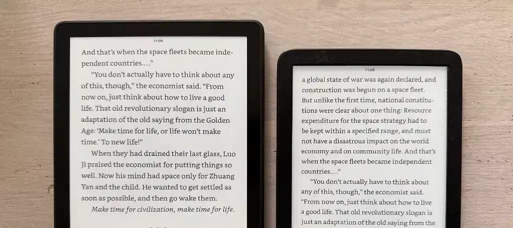 Kindle vs Kindle Paperwhite